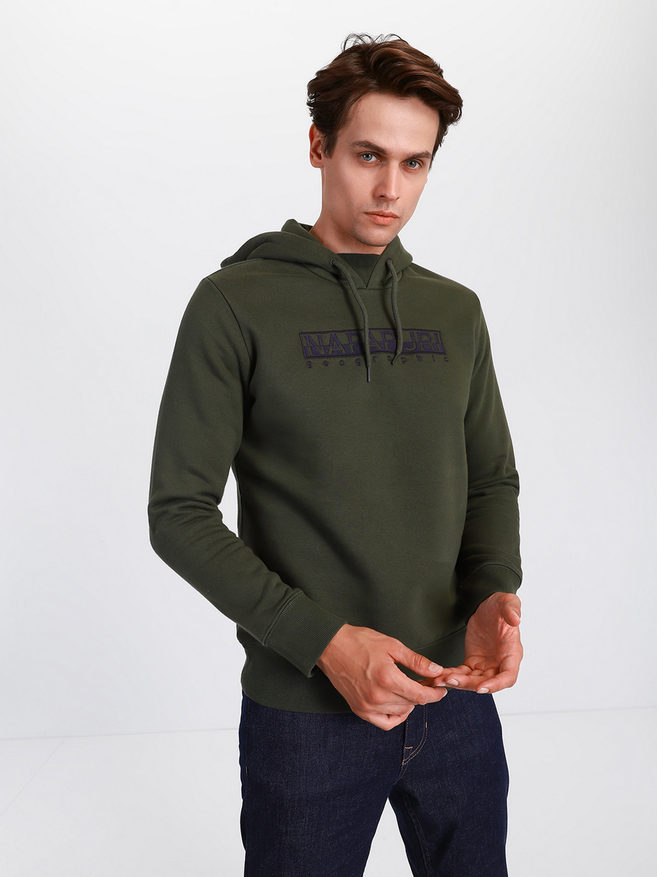 Худи Napapijri Berber модель NP0A4FQTGE41 Фото