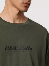 Лонгслив Napapijri Box модель NP0A4FRKGE41 Фото