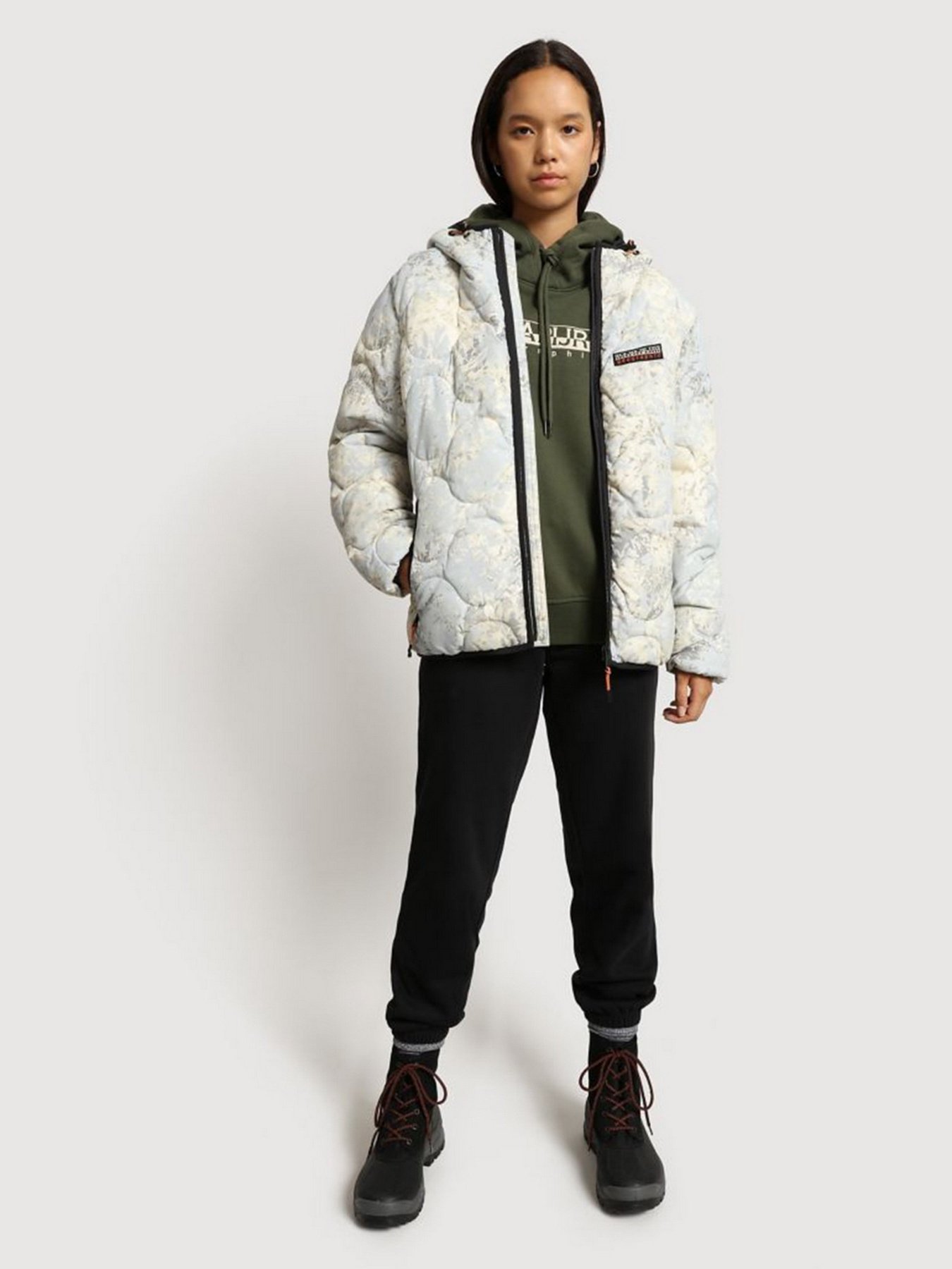 Демісезонна куртка Napapijri Mercury Print модель NP0A4FUGF6Q1 Демісезонна куртка Napapijri Mercury Print модель NP0A4FUGF6Q1 Фото