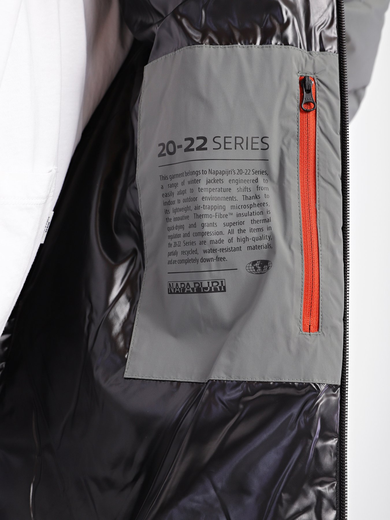 Зимова куртка Napapijri 20-22° Thermo Puffer модель NP0A4GO9H7J1 Фото