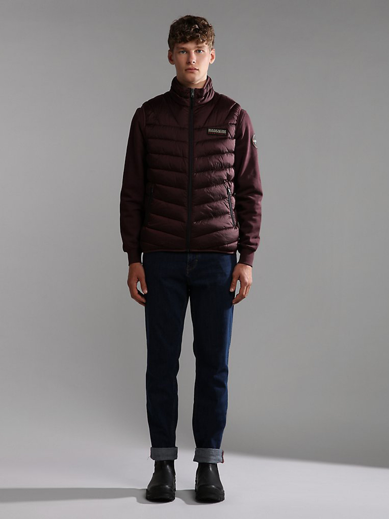 Утеплений жилет Napapijri Aerons модель NP0A4GJMRE71 Фото