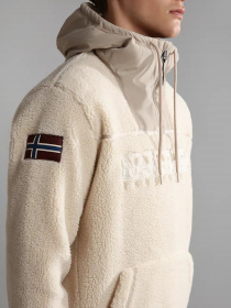 Худи Napapijri Teide Шерпа модель NP0A4GNRNS51 Фото