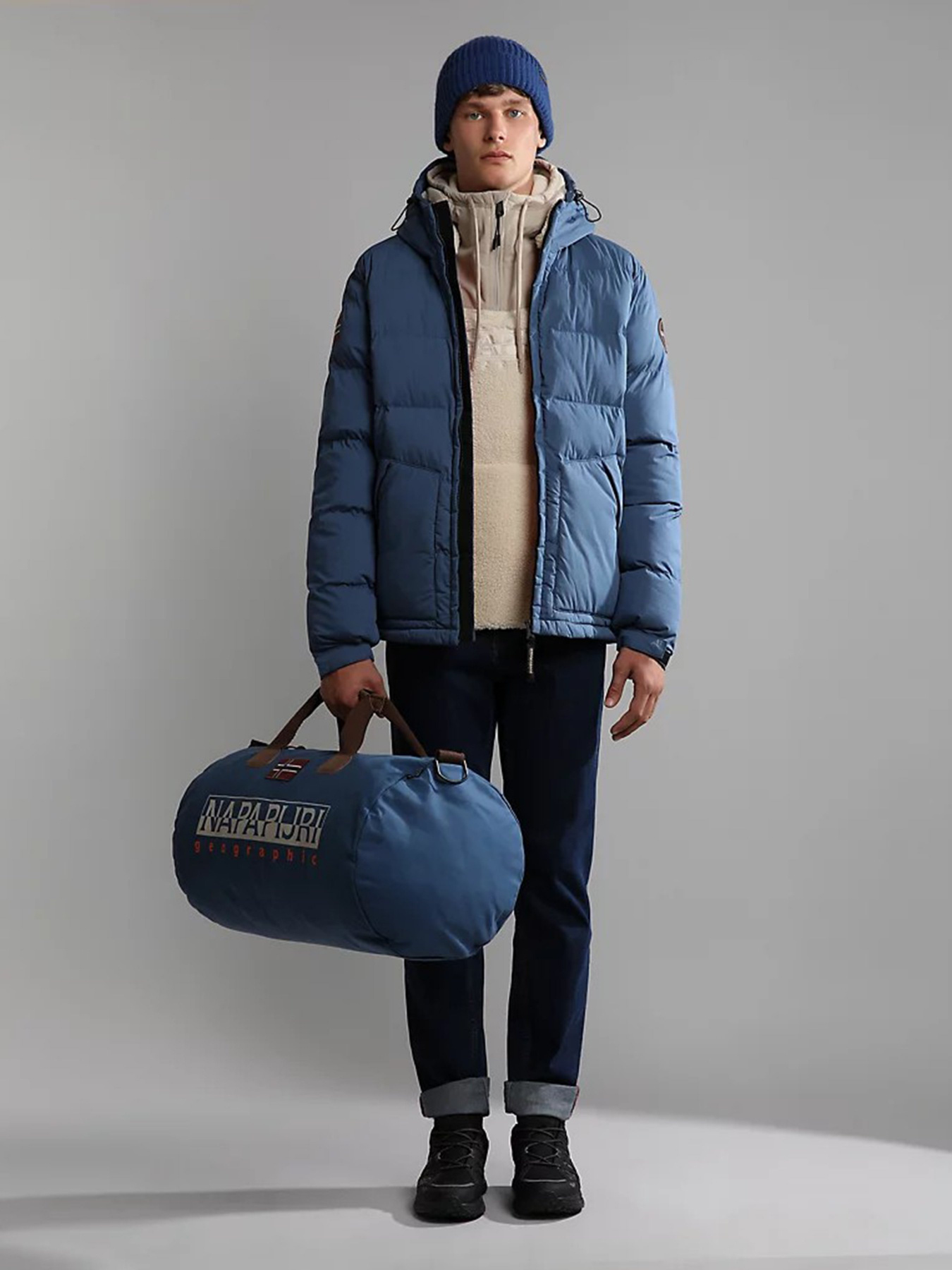 Худі Napapijri Teide Шерпа модель NP0A4GNRNS51 Фото