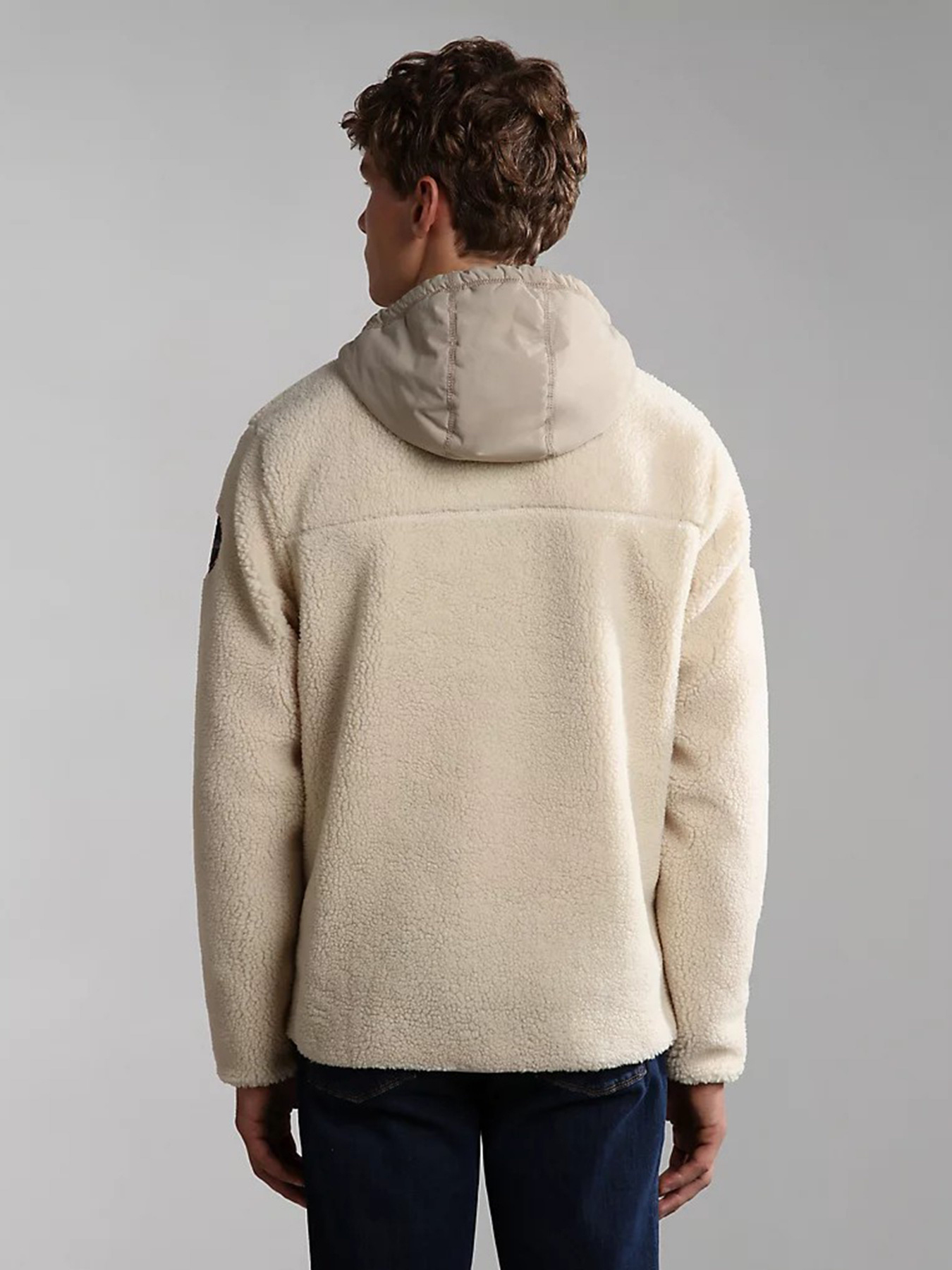 Худі Napapijri Teide Шерпа модель NP0A4GNRNS51 Фото