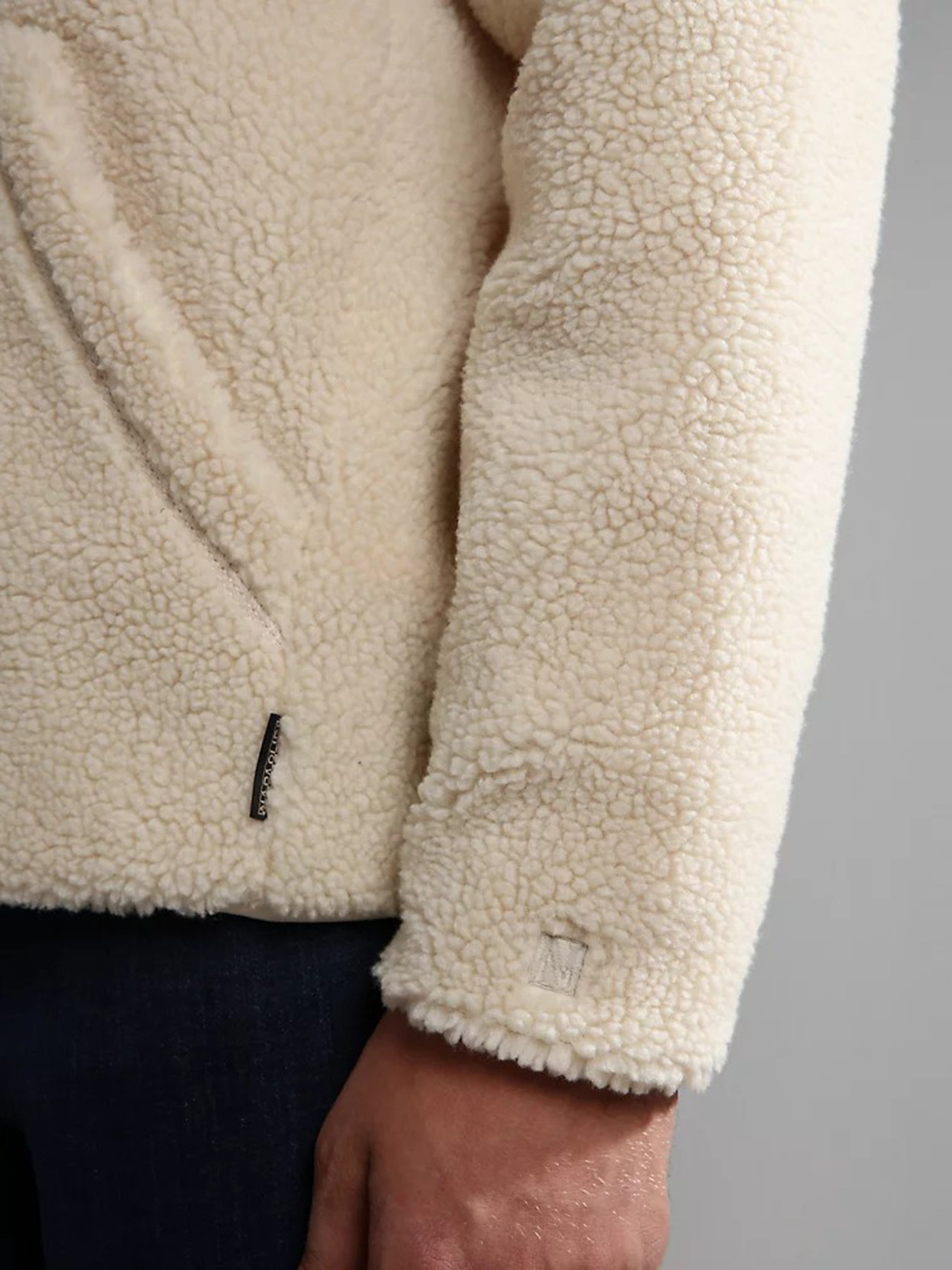 Худі Napapijri Teide Шерпа модель NP0A4GNRNS51 Фото