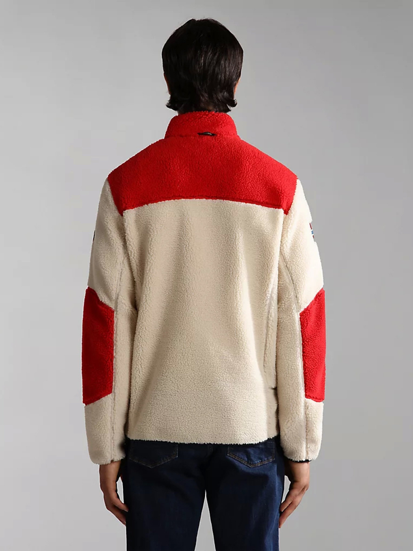 Флисовая кофта Napapijri Yupik FZ 3 Zip Crewneck модель NP0A4GNTMBA1 Фото