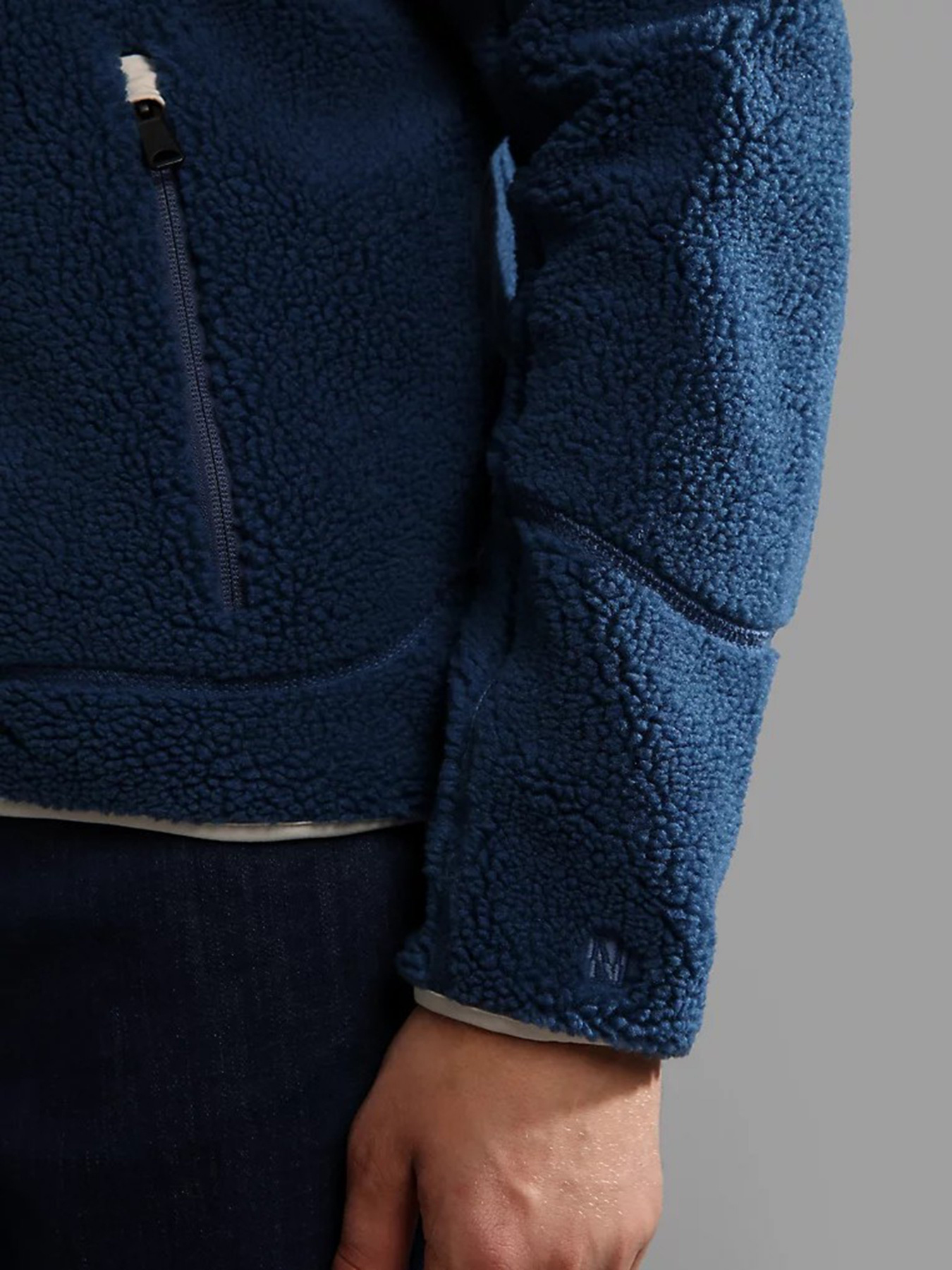 Кофта Napapijri Yupik Шерпа модель NP0A4GNSBS51 Фото