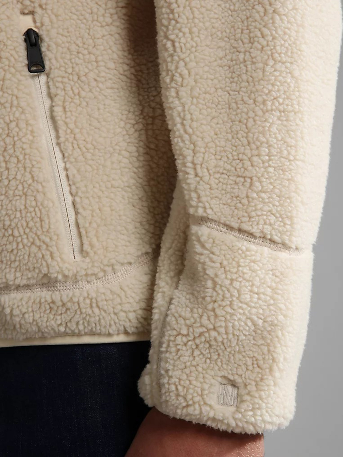 Флисовая кофта Napapijri Yupik Шерпа модель NP0A4GNSNS51 Фото