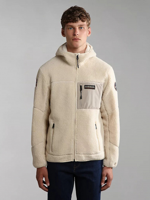 Кофта Napapijri Yupik Шерпа модель NP0A4GNSNS51 Фото