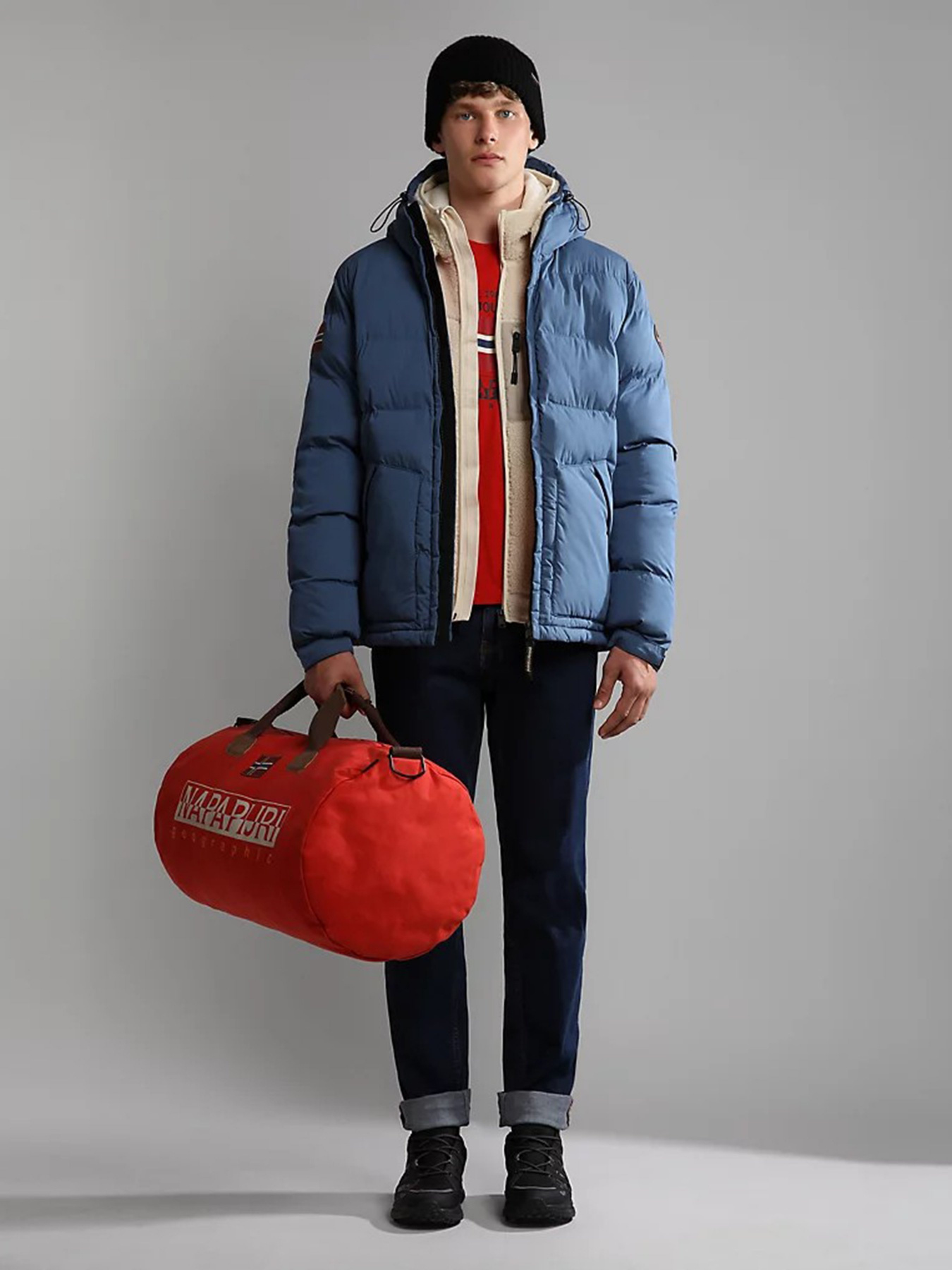 Флисовая кофта Napapijri Yupik Шерпа модель NP0A4GNSNS51 Фото