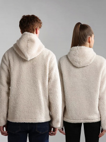 Анорак Napapijri Burgee Шерпа модель NP0A4GJ3NS51 Фото