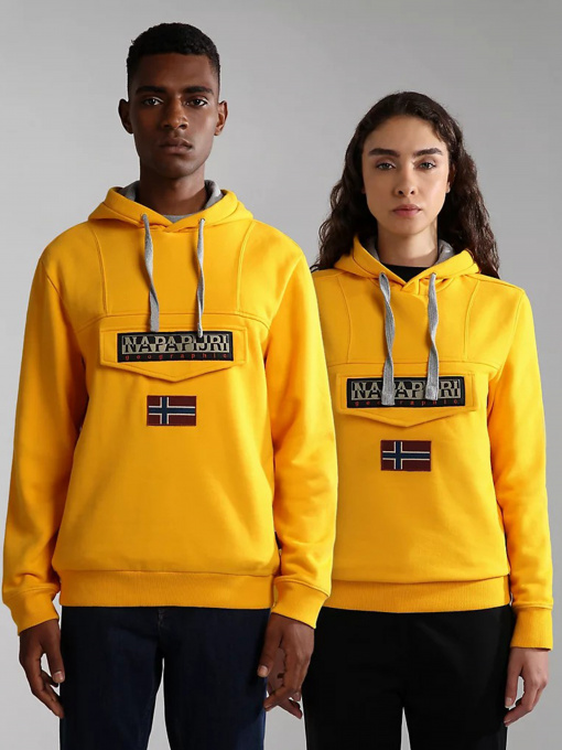 Худи Napapijri Burgee модель NP0A4GJDYE11 Фото