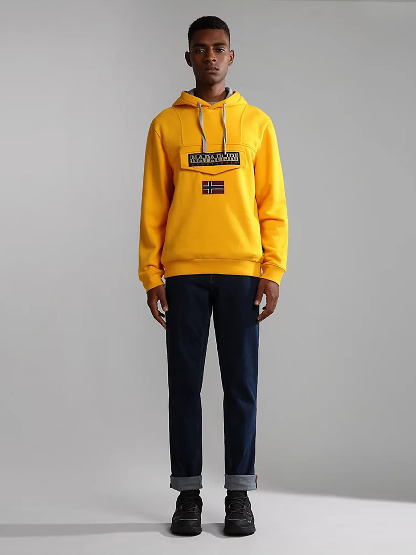 Худи Napapijri Burgee модель NP0A4GJDYE11 Фото