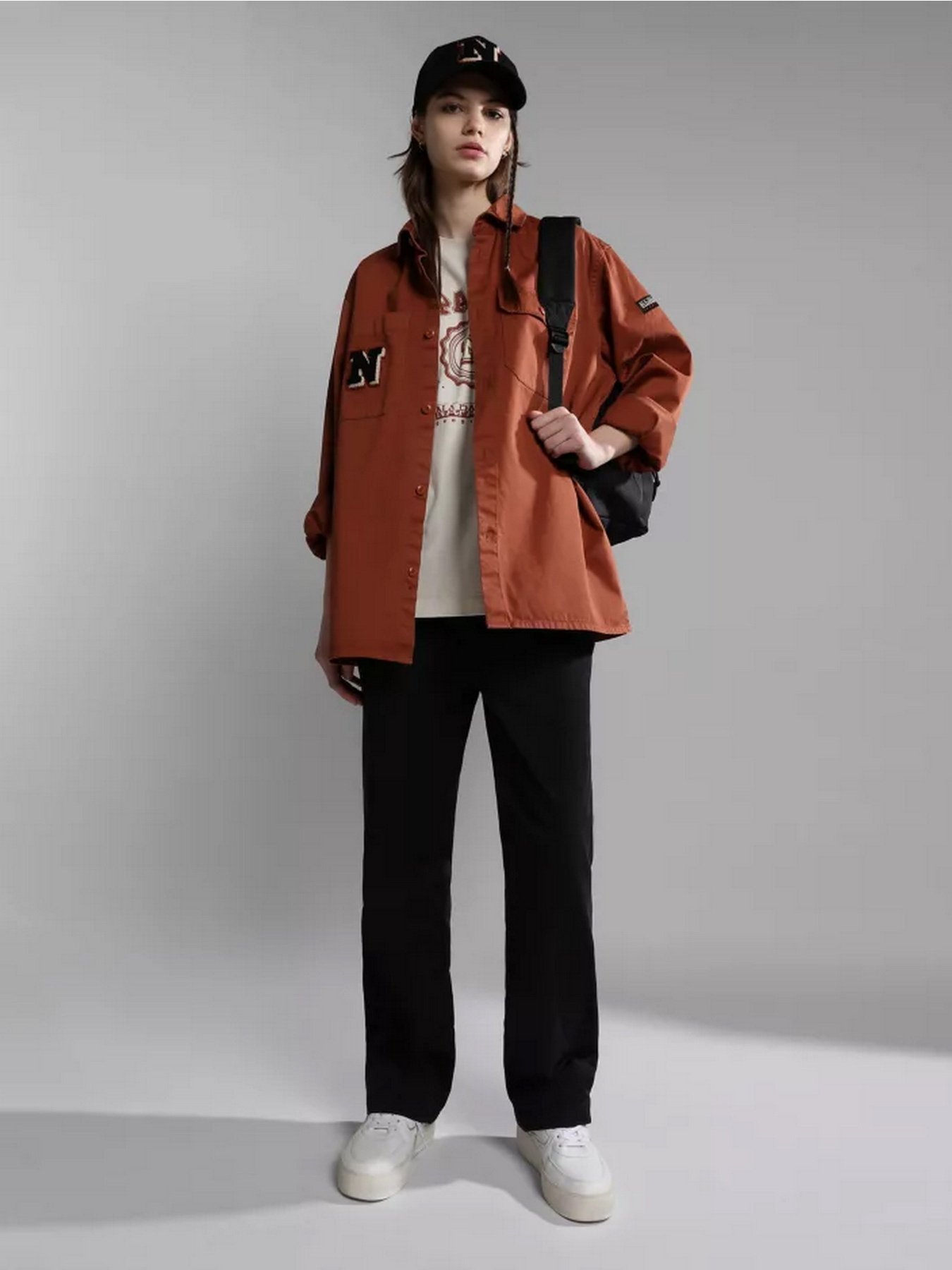 Рубашка Napapijri G-VICHE LS модель NP0A4H17W1D1 Фото