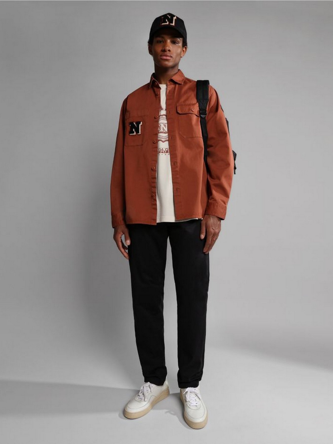 Рубашка Napapijri G-VICHE LS модель NP0A4H17W1D1 Фото