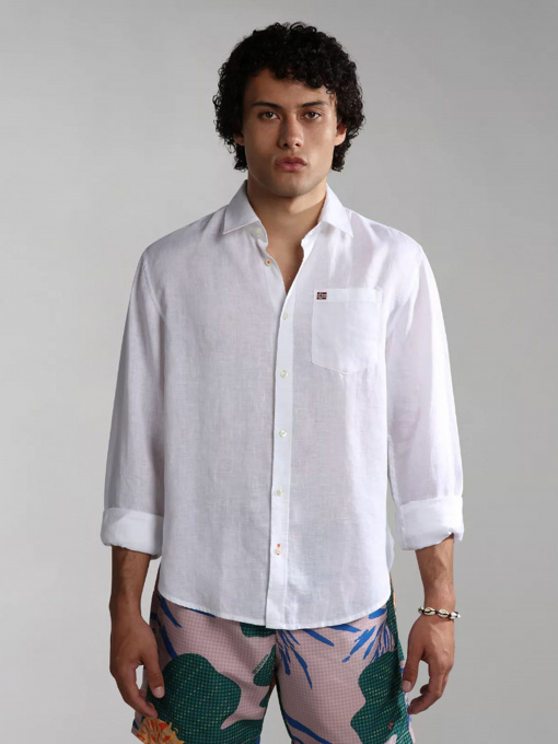 Сорочка Napapijri G-CRETON LS модель NP0A4H1C0021 Фото