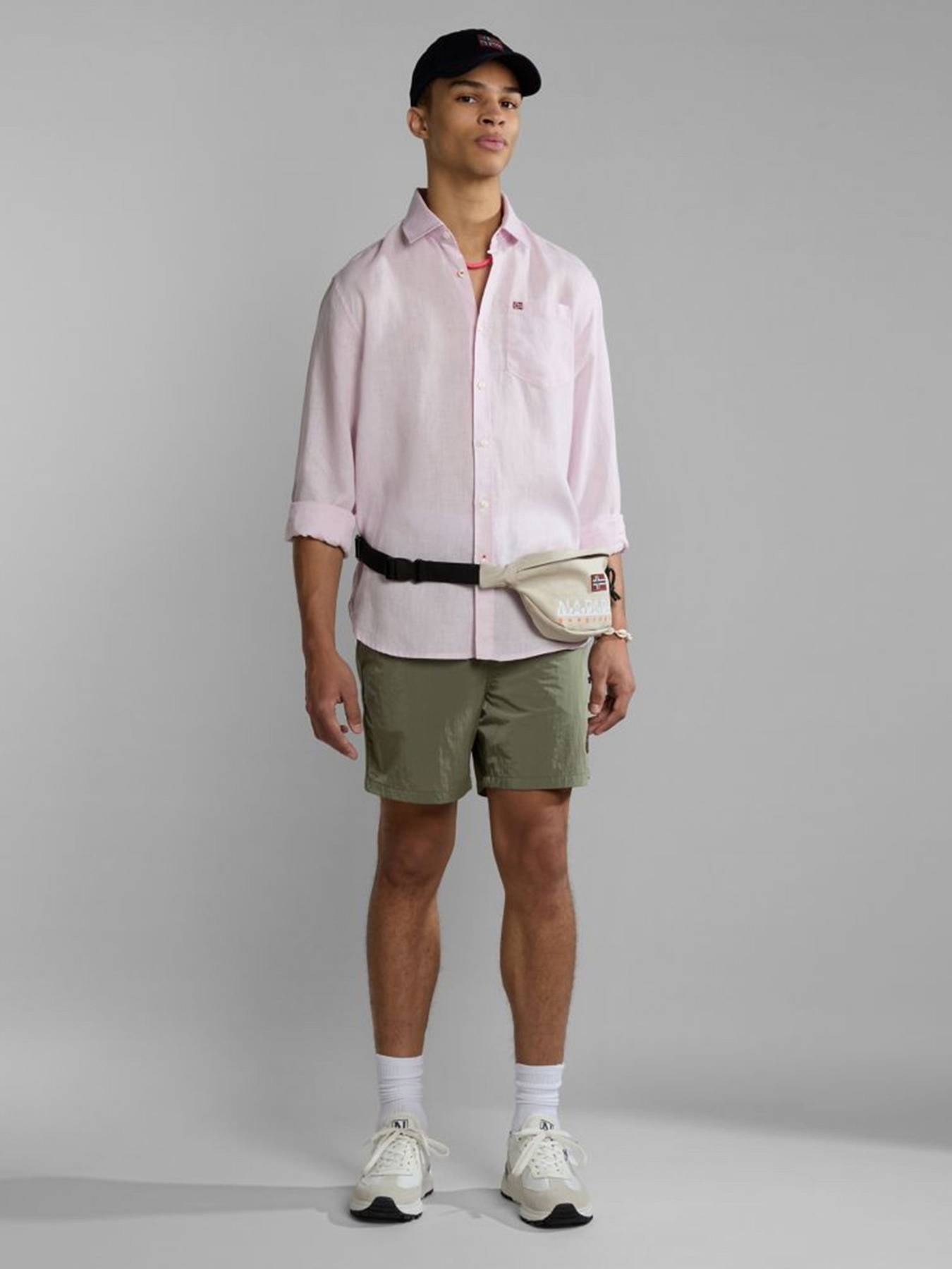 Рубашка Napapijri G-CRETON LS модель NP0A4H1CP851 Фото