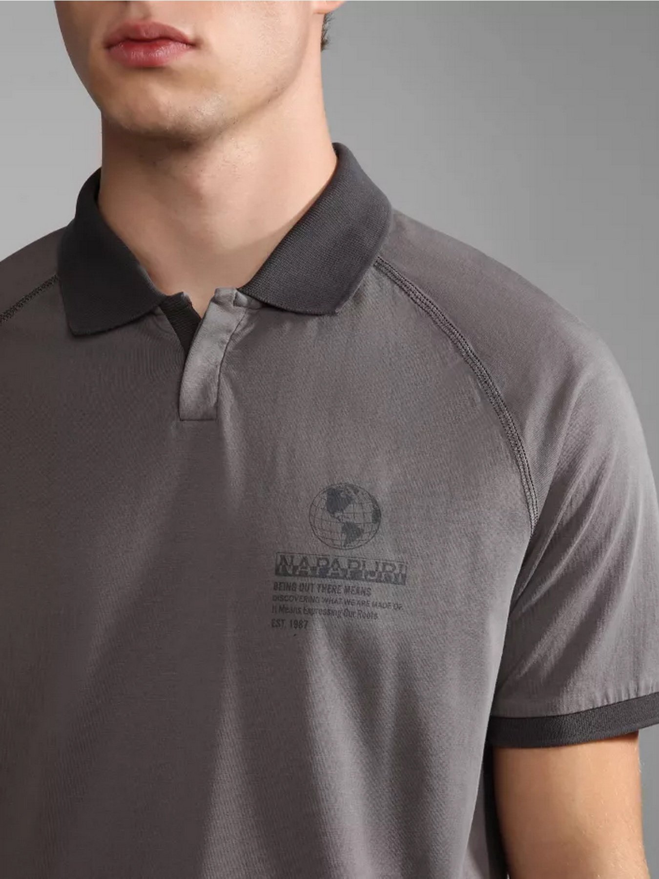 Поло Napapijri E-SANTIAGO SS модель NP0A4H13H311 Фото