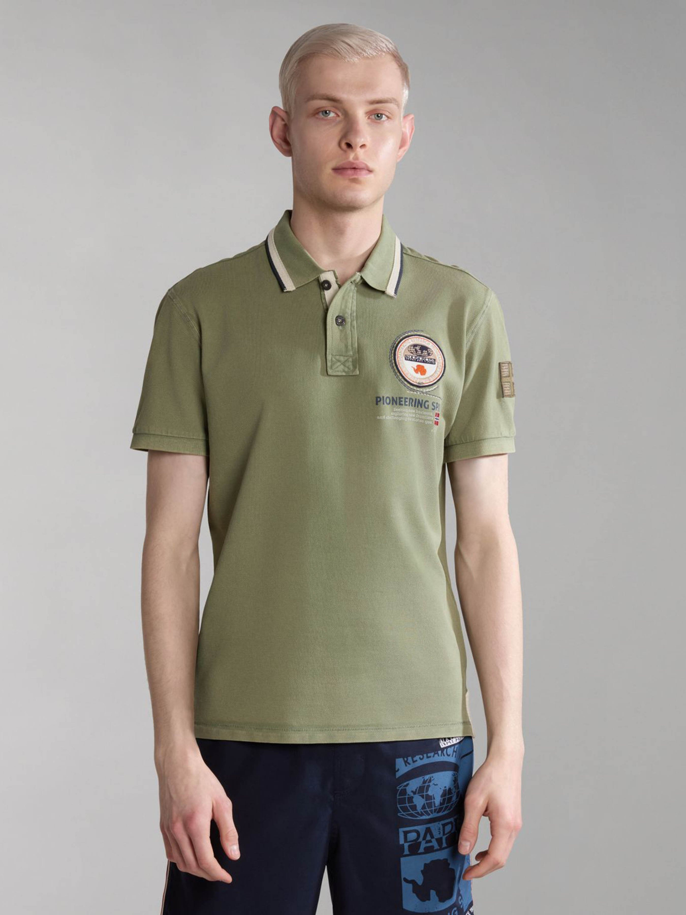 Поло Napapijri GANDY 4 модель NP0A4H8RGAE1 Фото