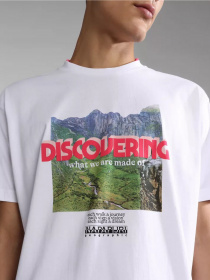 Футболка Napapijri S-BOLIVAR SS модель NP0A4H280021 Фото