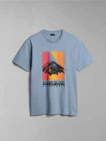 Футболка Napapijri S-BOLIVAR SS модель NP0A4H28B2B1 Фото