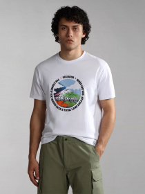 Футболка Napapijri S-SANGAY SS модель NP0A4H2D0021 Фото