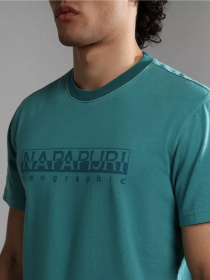 Футболка Napapijri S-SANTIAGO SS модель NP0A4H2JBAE1 Фото