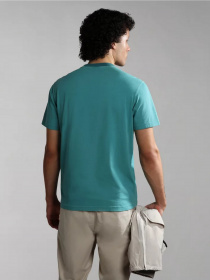 Футболка Napapijri S-SANTIAGO SS модель NP0A4H2JBAE1 Фото