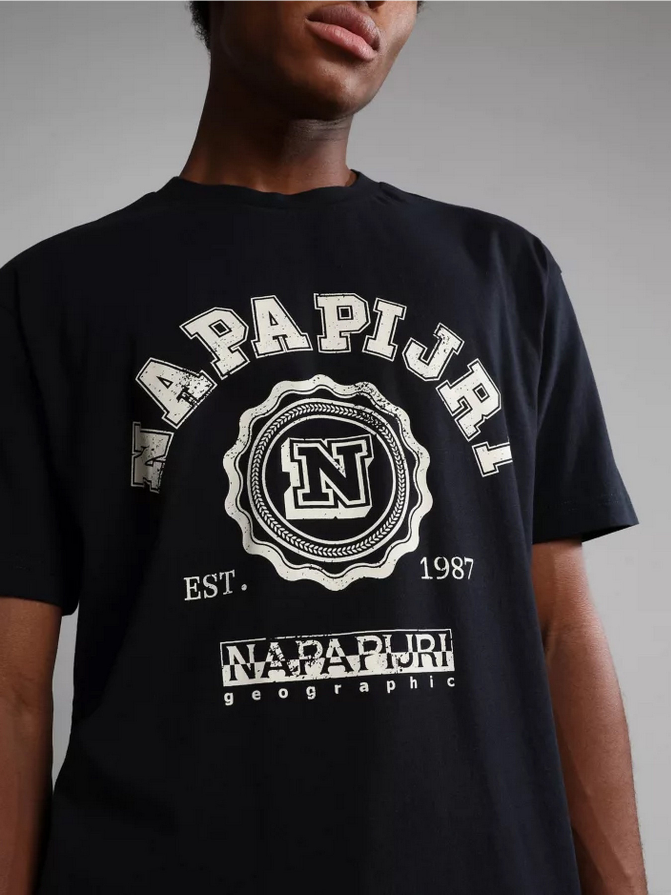 Футболка Napapijri S-QUITO SS модель NP0A4H5E0411 Фото