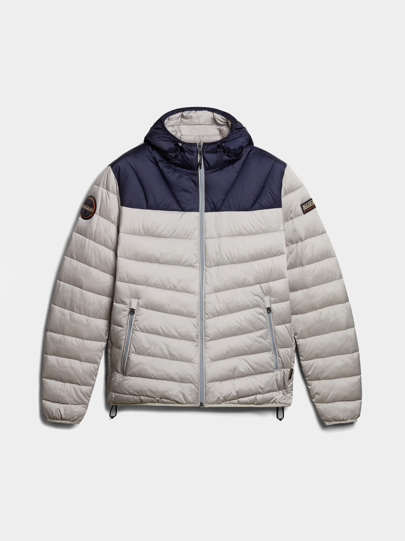 Демісезонна куртка Napapijri Aerons Hood Colour-block Puffer модель NP0A4GJLH541 Фото