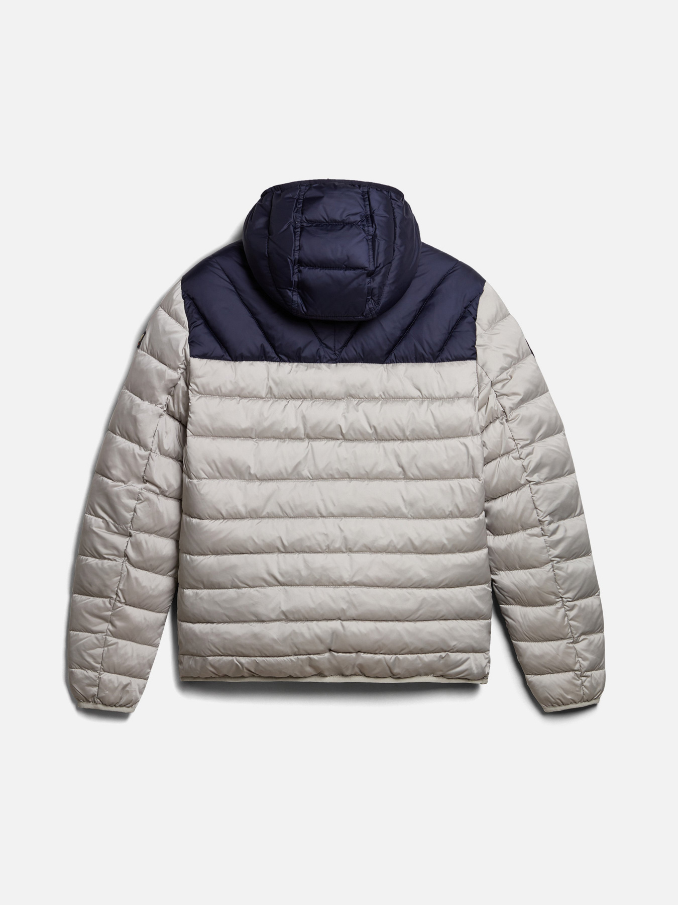 Демісезонна куртка Napapijri Aerons Hood Colour-block Puffer модель NP0A4GJLH541 Фото