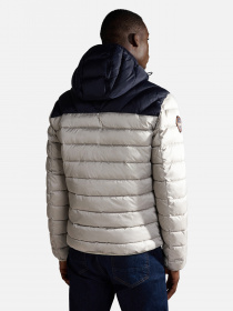 Демісезонна куртка Napapijri Aerons Hood Colour-block Puffer модель NP0A4GJLH541 Фото