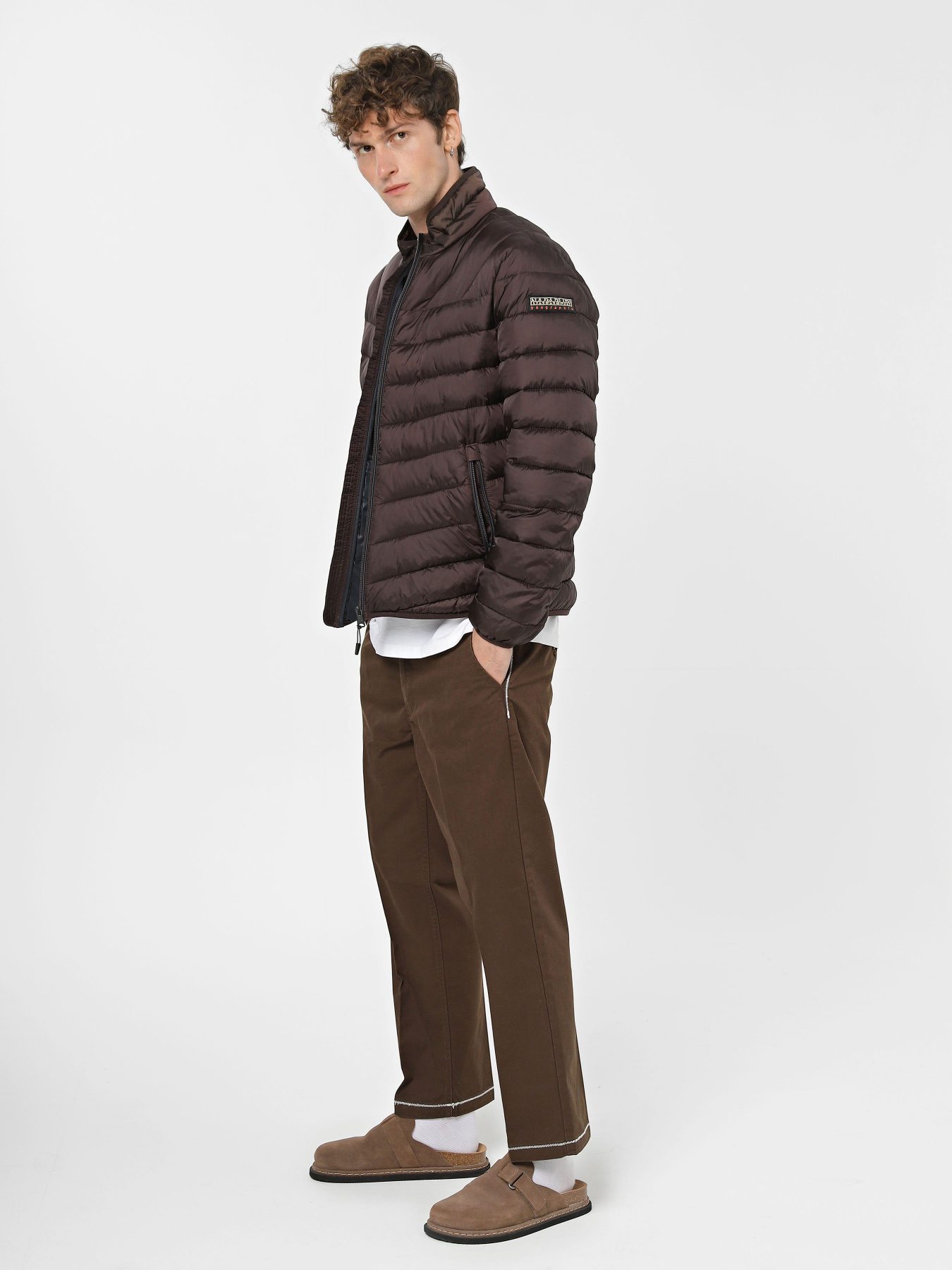 Демисезонная куртка Napapijri Aerons Puffer модель NP0A4GJNWA91 Фото