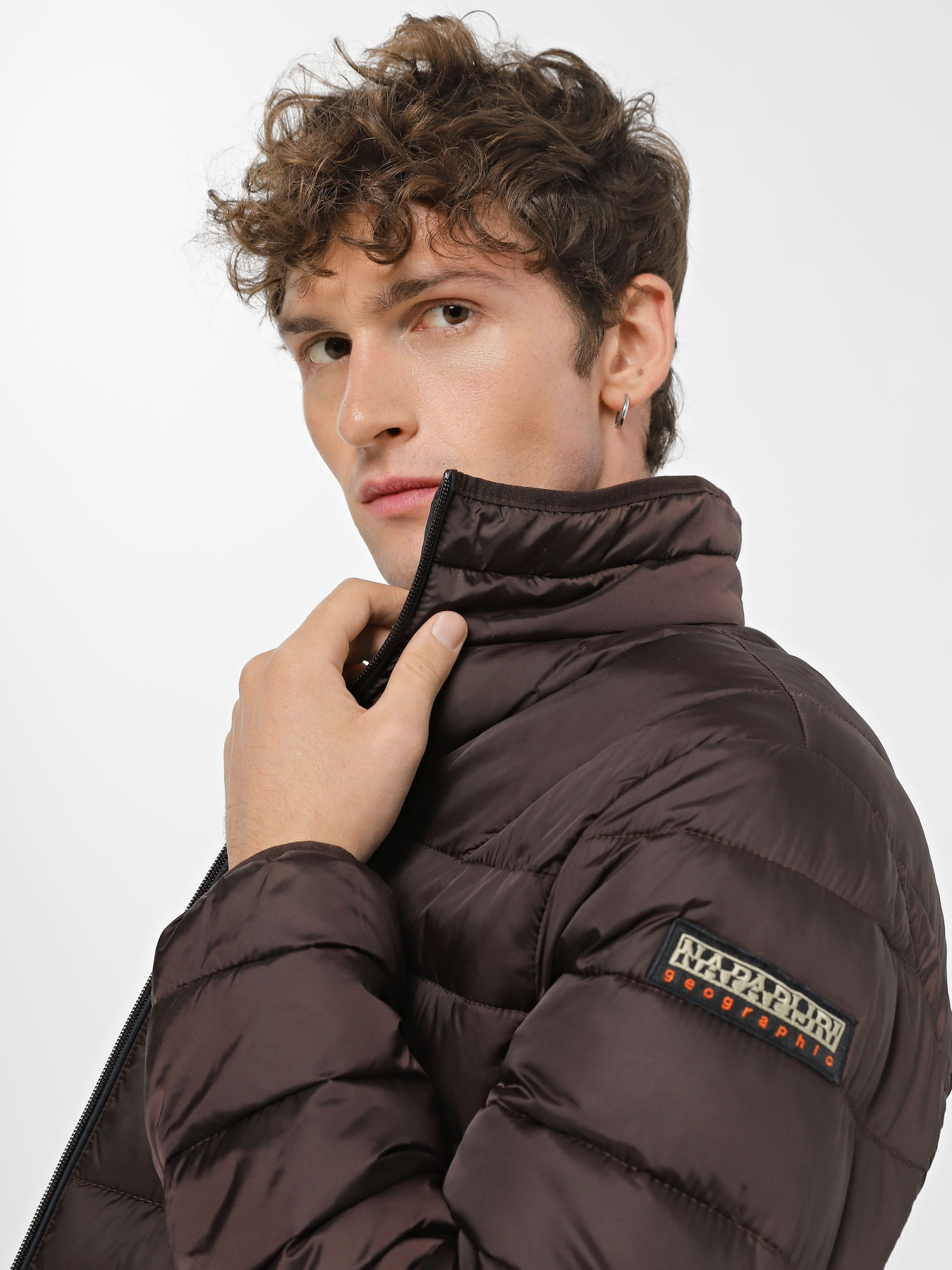 Демисезонная куртка Napapijri Aerons Puffer модель NP0A4GJNWA91 Фото