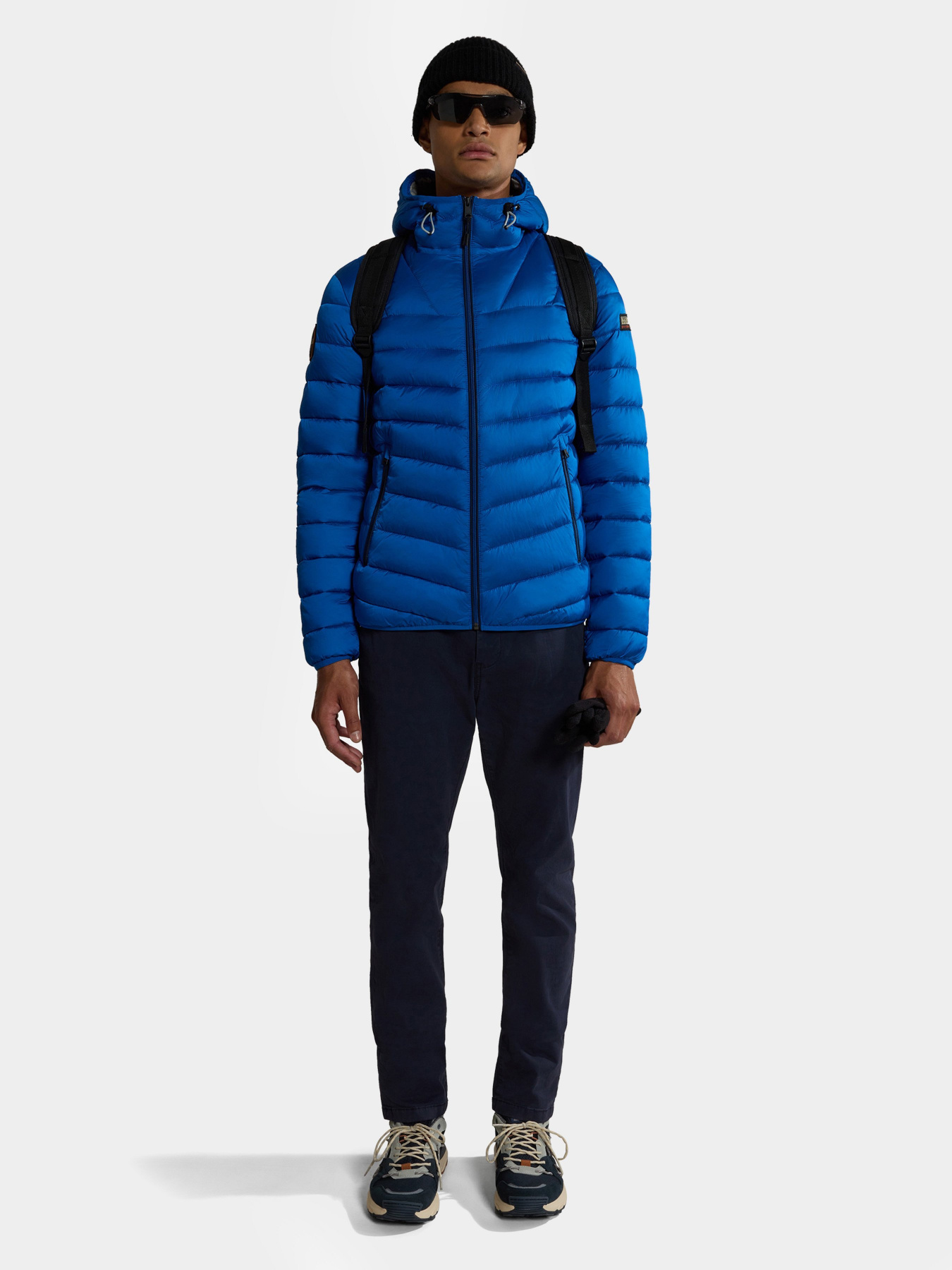 Демисезонная куртка Napapijri Aerons Hood Puffer модель NP0A4GJOB2I1 Фото