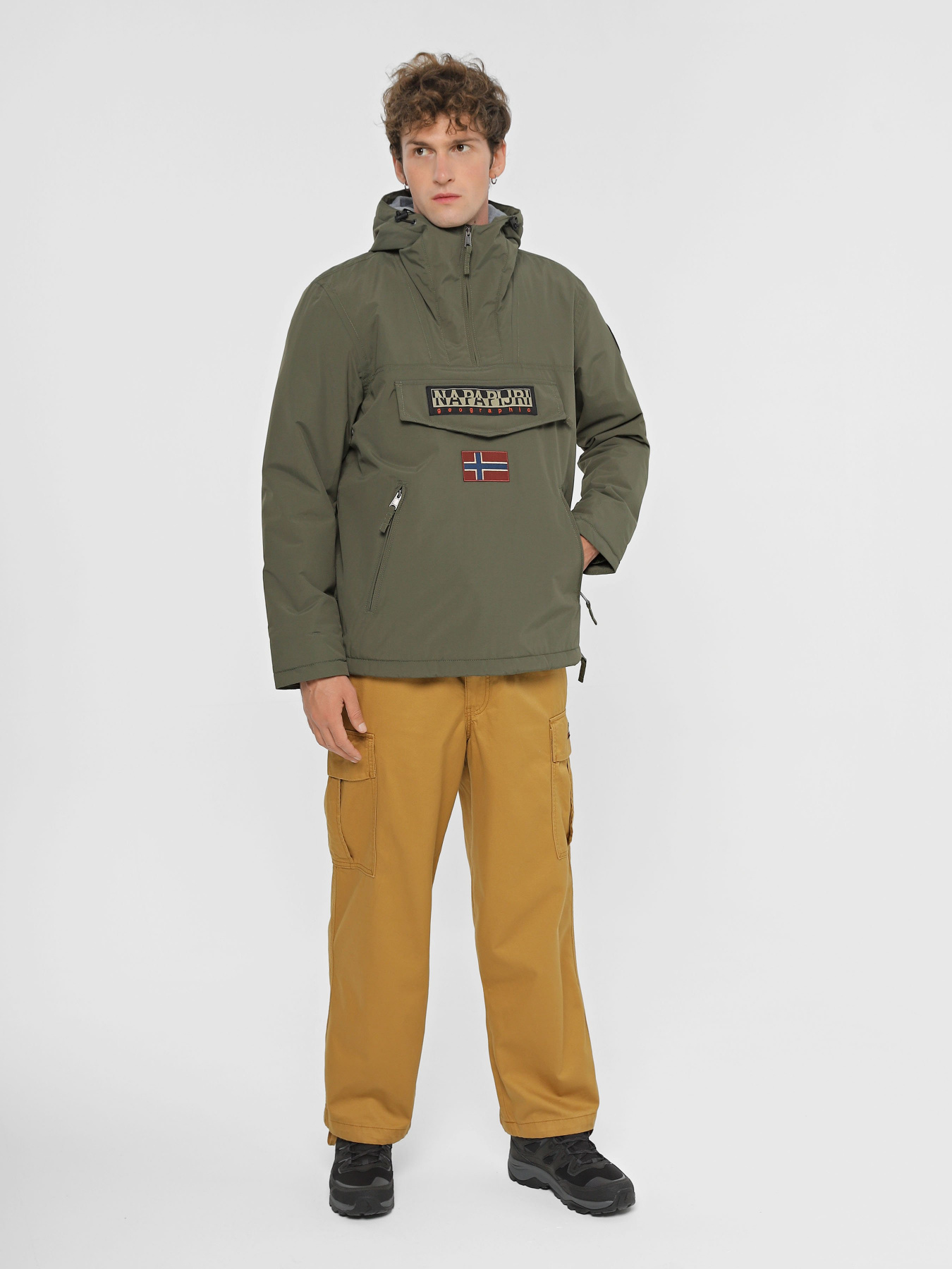 Анорак Napapijri Rainforest Pocket Winter Anorak модель NP0A4GMDGE41 Фото