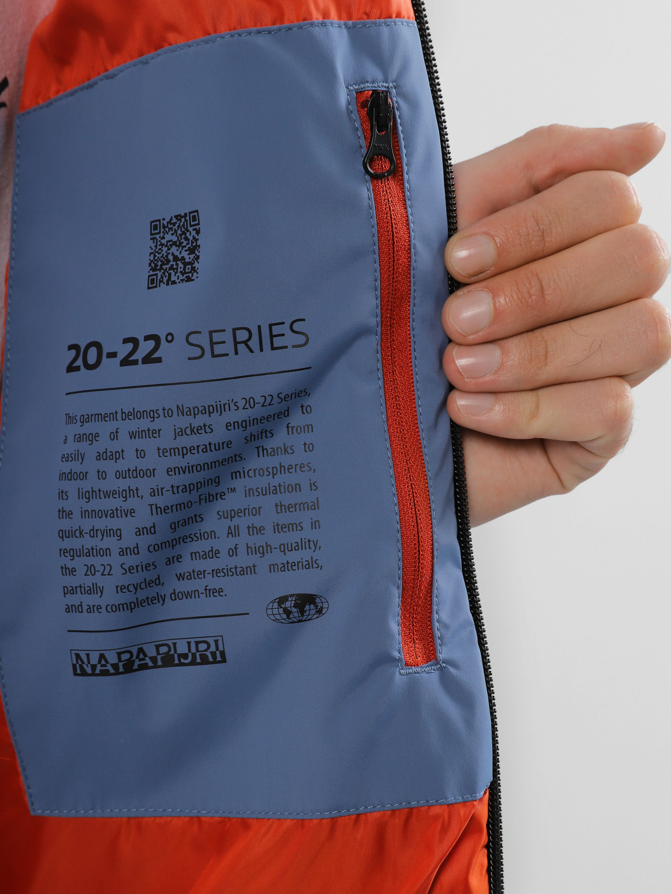 Зимняя куртка Napapijri Thermo Puffer модель NP0A4GO9B2H1 Фото