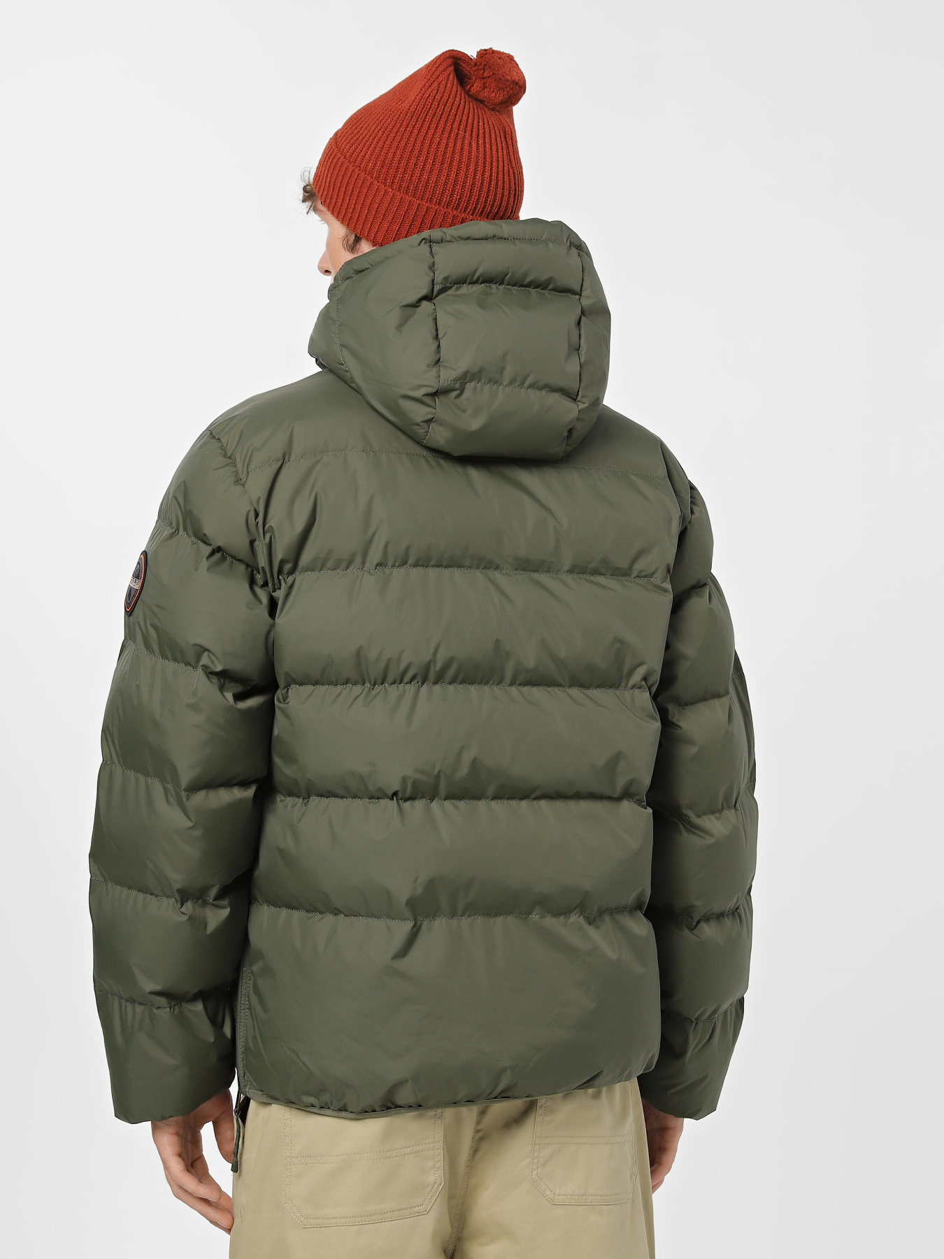 Анорак Napapijri Rainforest Puffer Anorak модель NP0A4HMAGE41 Фото