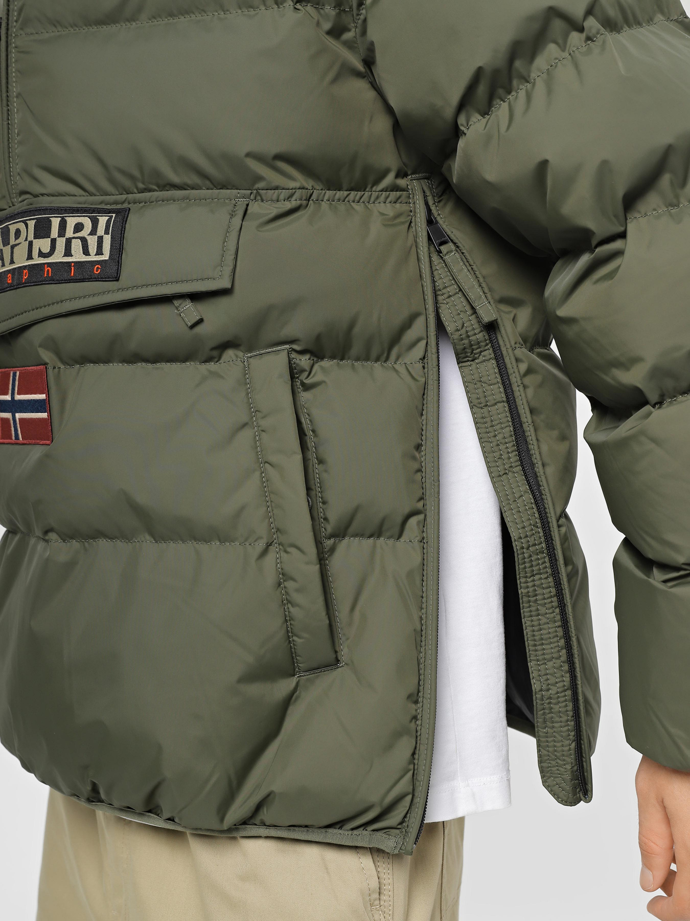 Анорак Napapijri Rainforest Puffer Anorak модель NP0A4HMAGE41 Фото