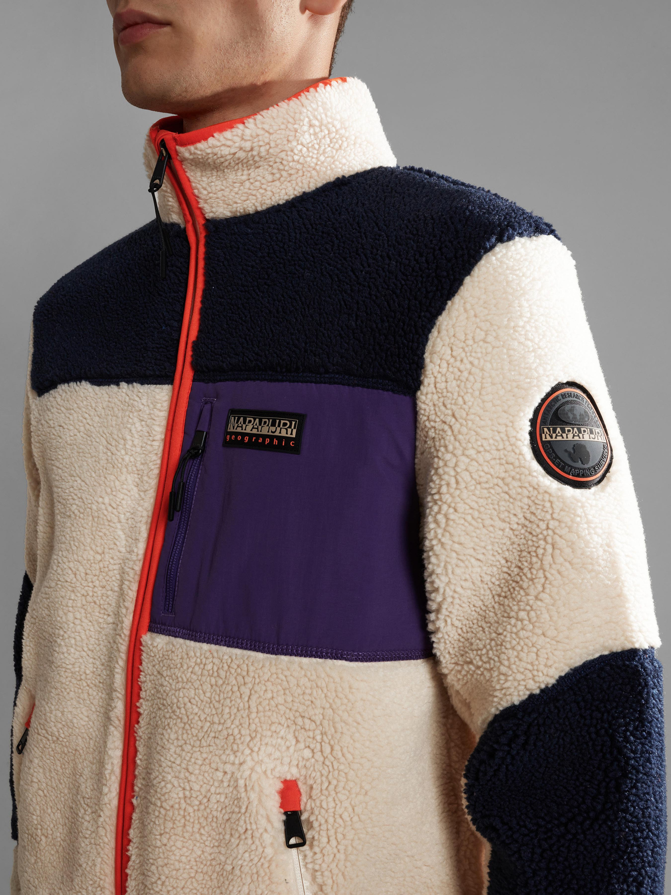 Флисовая кофта Napapijri Yupik Full-Zip Fleece модель NP0A4GNTMG71 Фото