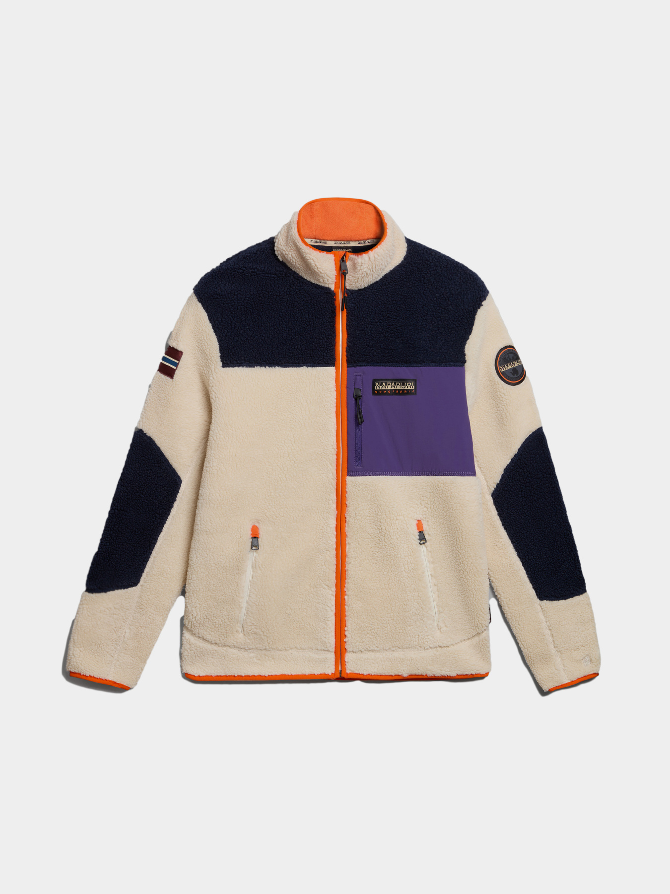 Флисовая кофта Napapijri Yupik Full-Zip Fleece модель NP0A4GNTMG71 Фото