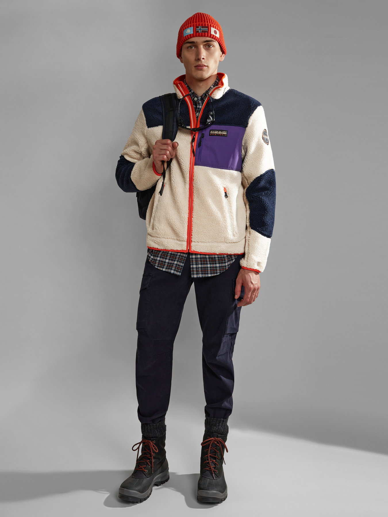 Флісова кофта Napapijri Yupik Full-Zip Fleece модель NP0A4GNTMG71 Фото