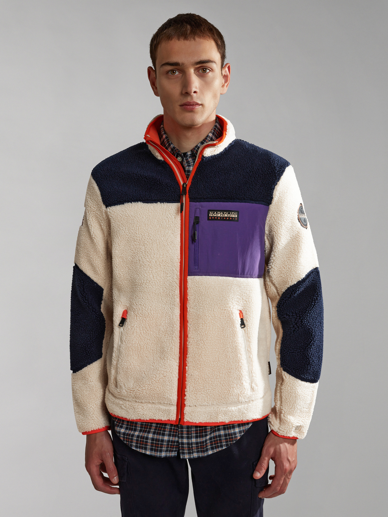 Флісова кофта Napapijri Yupik Full-Zip Fleece модель NP0A4GNTMG71 Фото