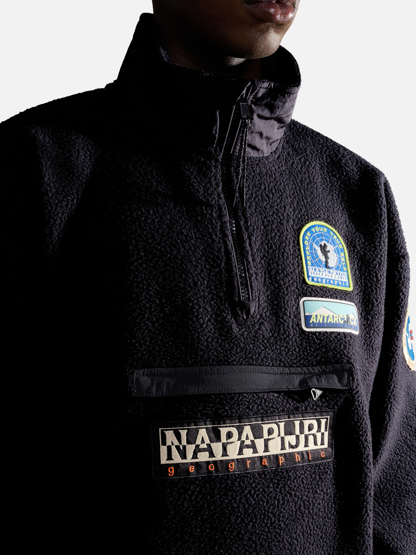 Кофта Napapijri Mcmurdo Half-Zip Fleece модель NP0A4HDN0411 Фото