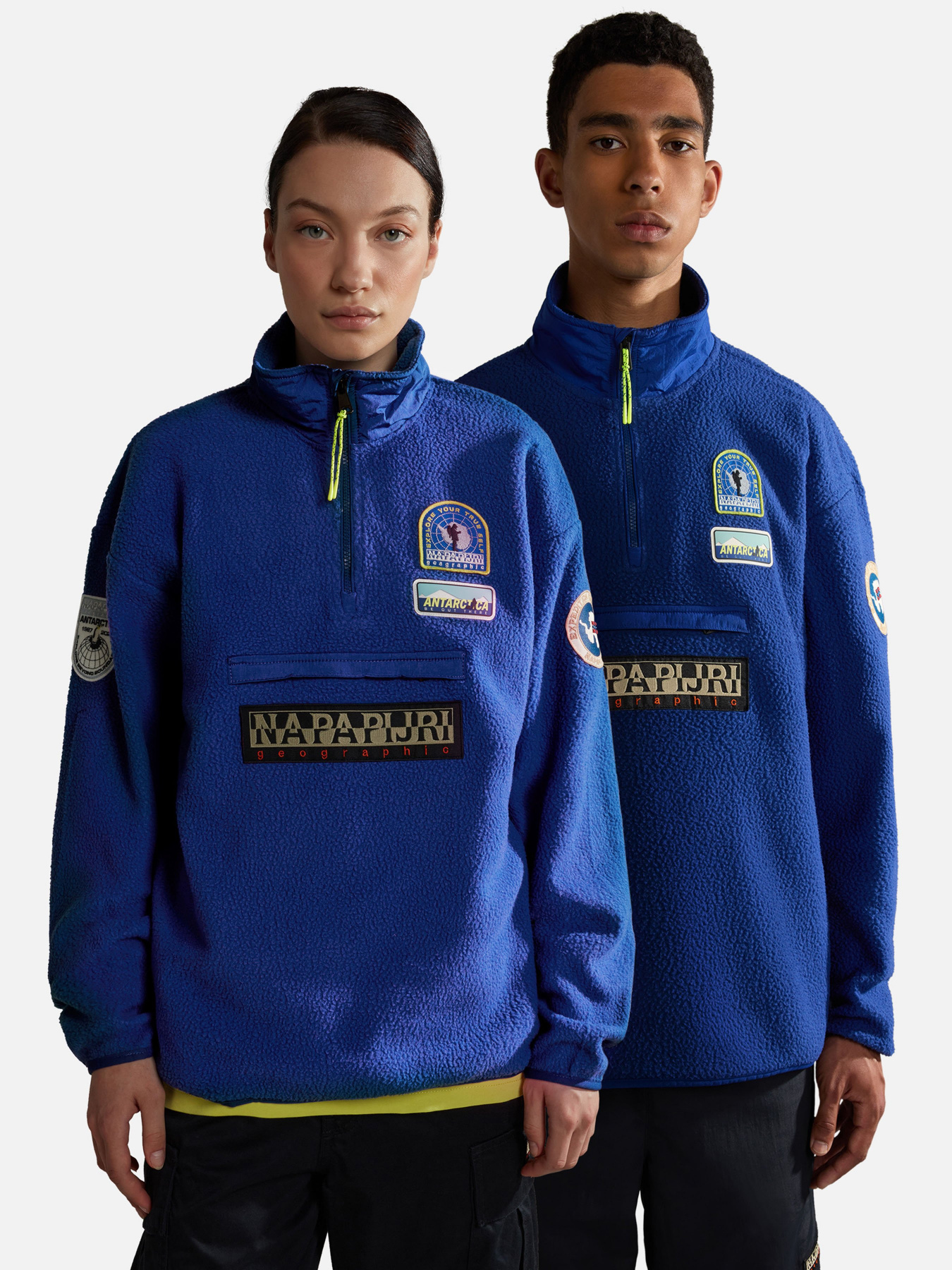 Кофта Napapijri Mcmurdo Half-Zip Fleece модель NP0A4HDNB5A1 Фото