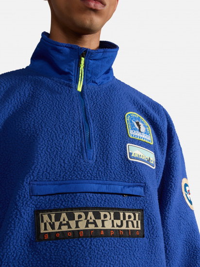 Кофта Napapijri Mcmurdo Half-Zip Fleece модель NP0A4HDNB5A1 — фото 5 - INTERTOP