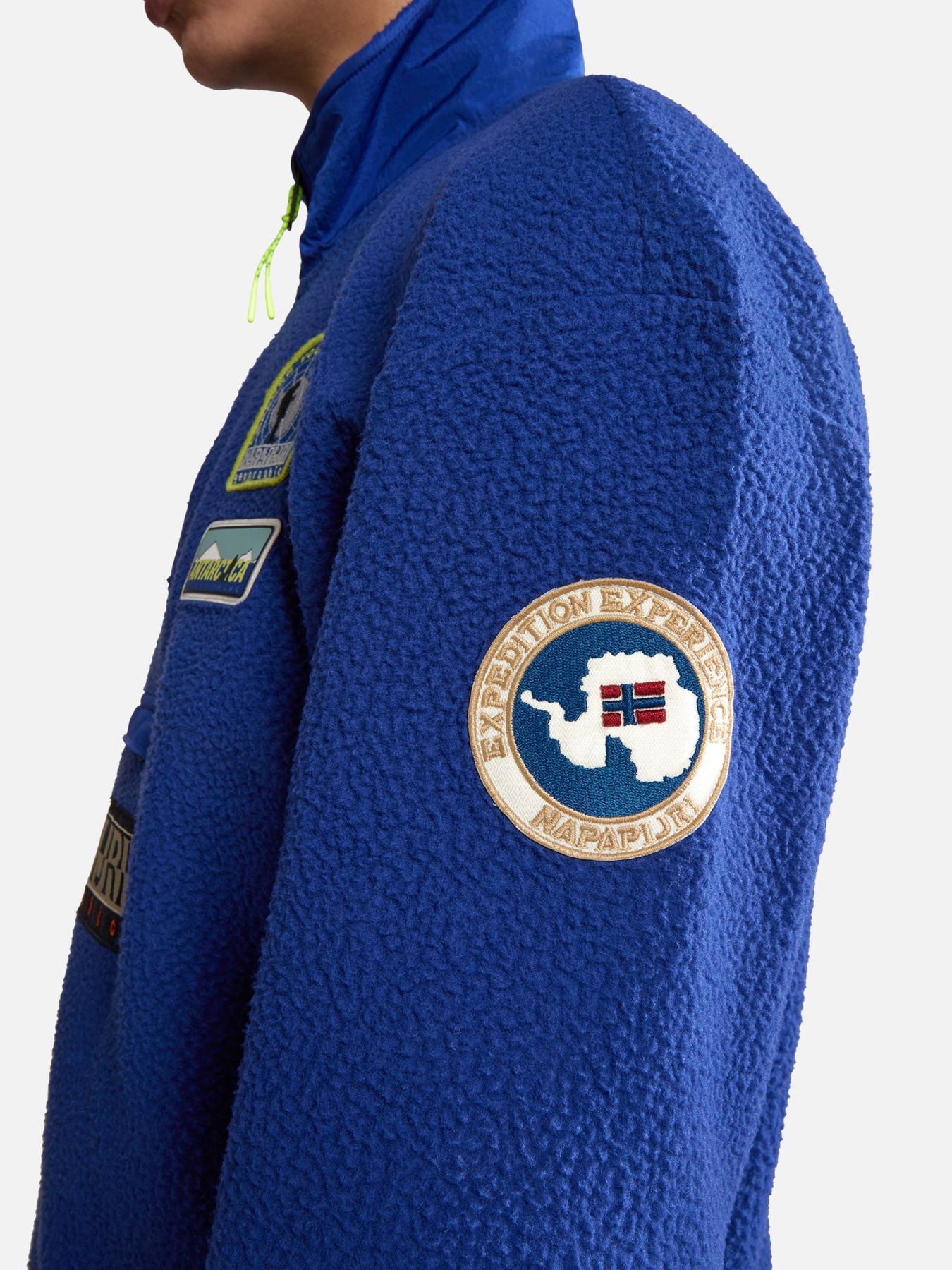 Кофта Napapijri Mcmurdo Half-Zip Fleece модель NP0A4HDNB5A1 Фото