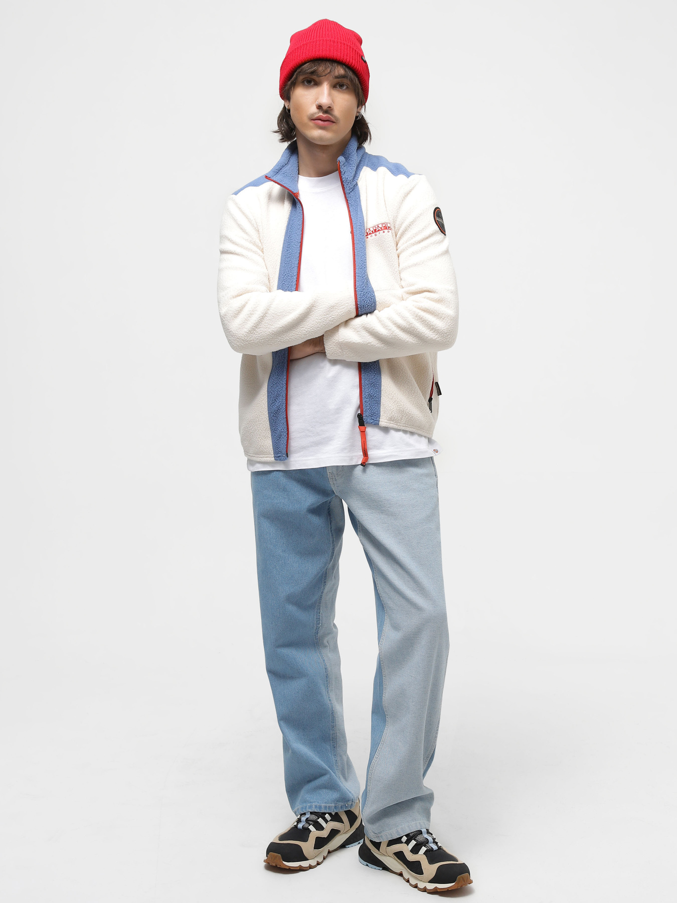 Кофта Napapijri Anderby Full-Zip Fleece модель NP0A4HDRNS51 Фото