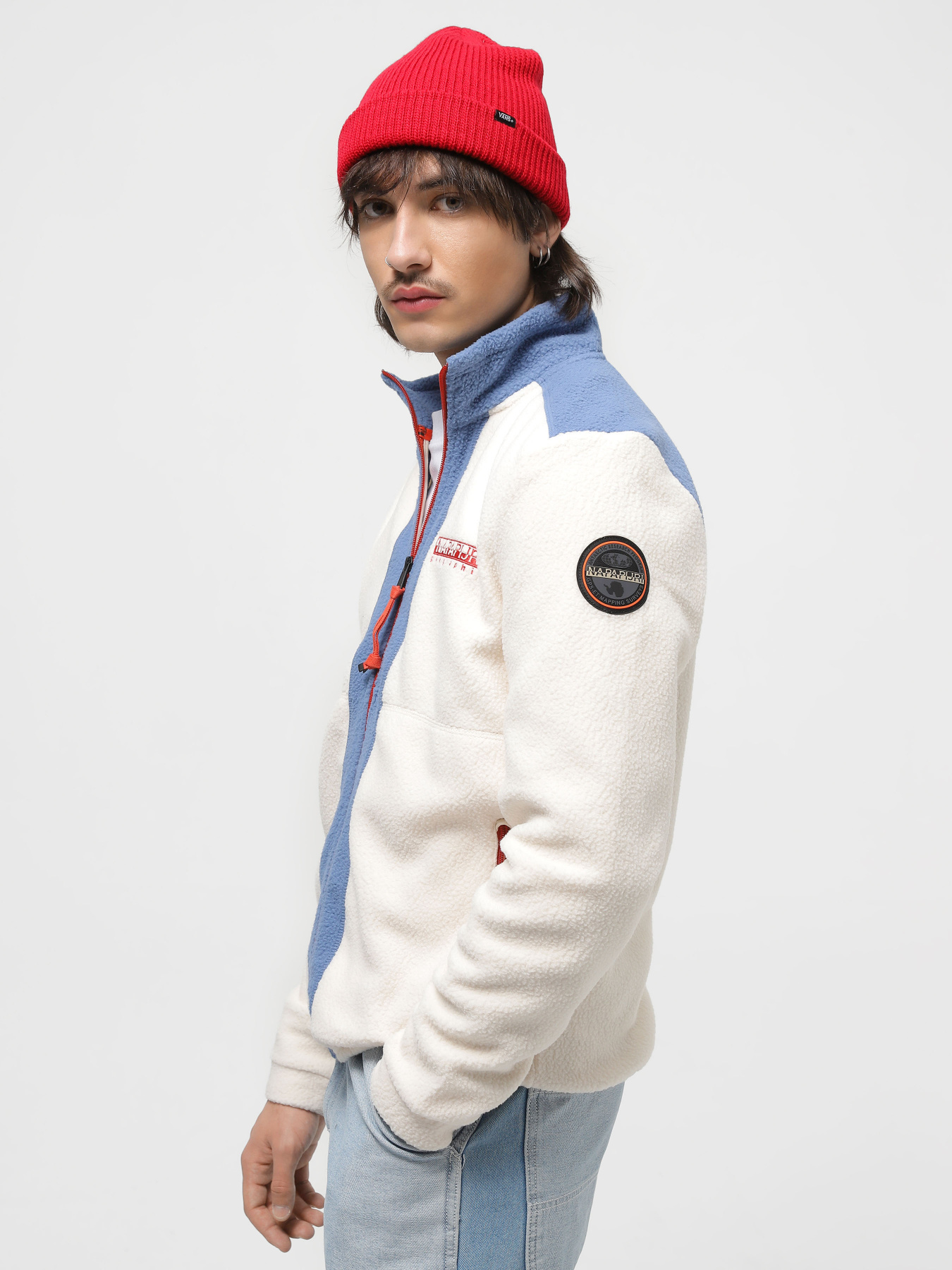 Кофта Napapijri Anderby Full-Zip Fleece модель NP0A4HDRNS51 Фото