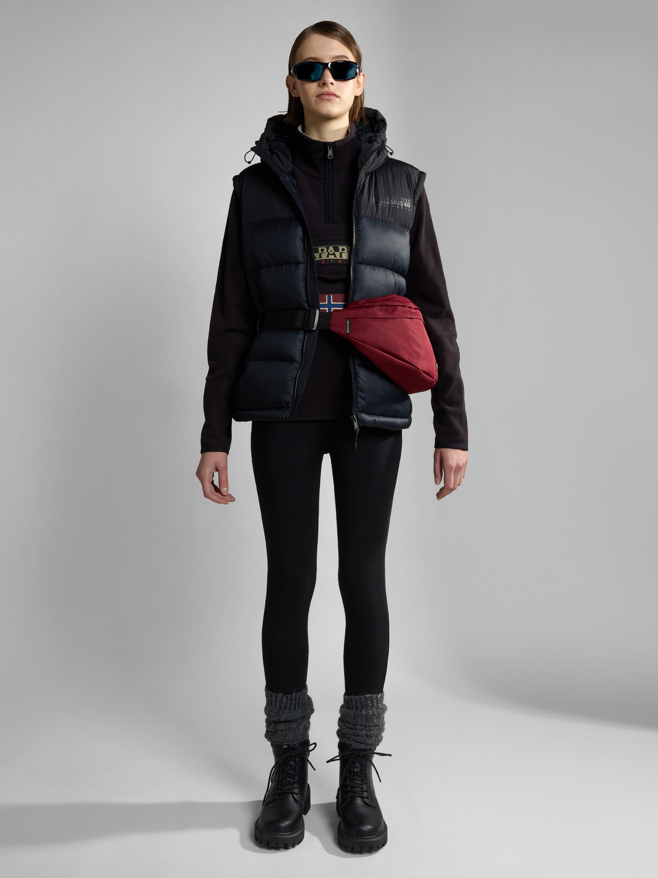 Кофта Napapijri Burgee Half-Zip Fleece модель NP0A4HMZ0411 Фото